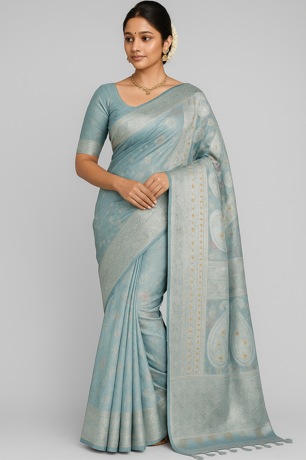 Lucknowi Saree