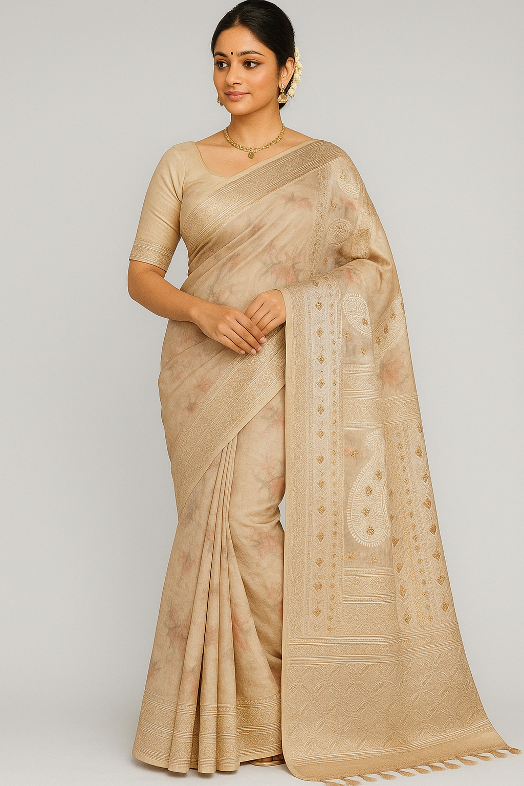 Lucknowi Saree