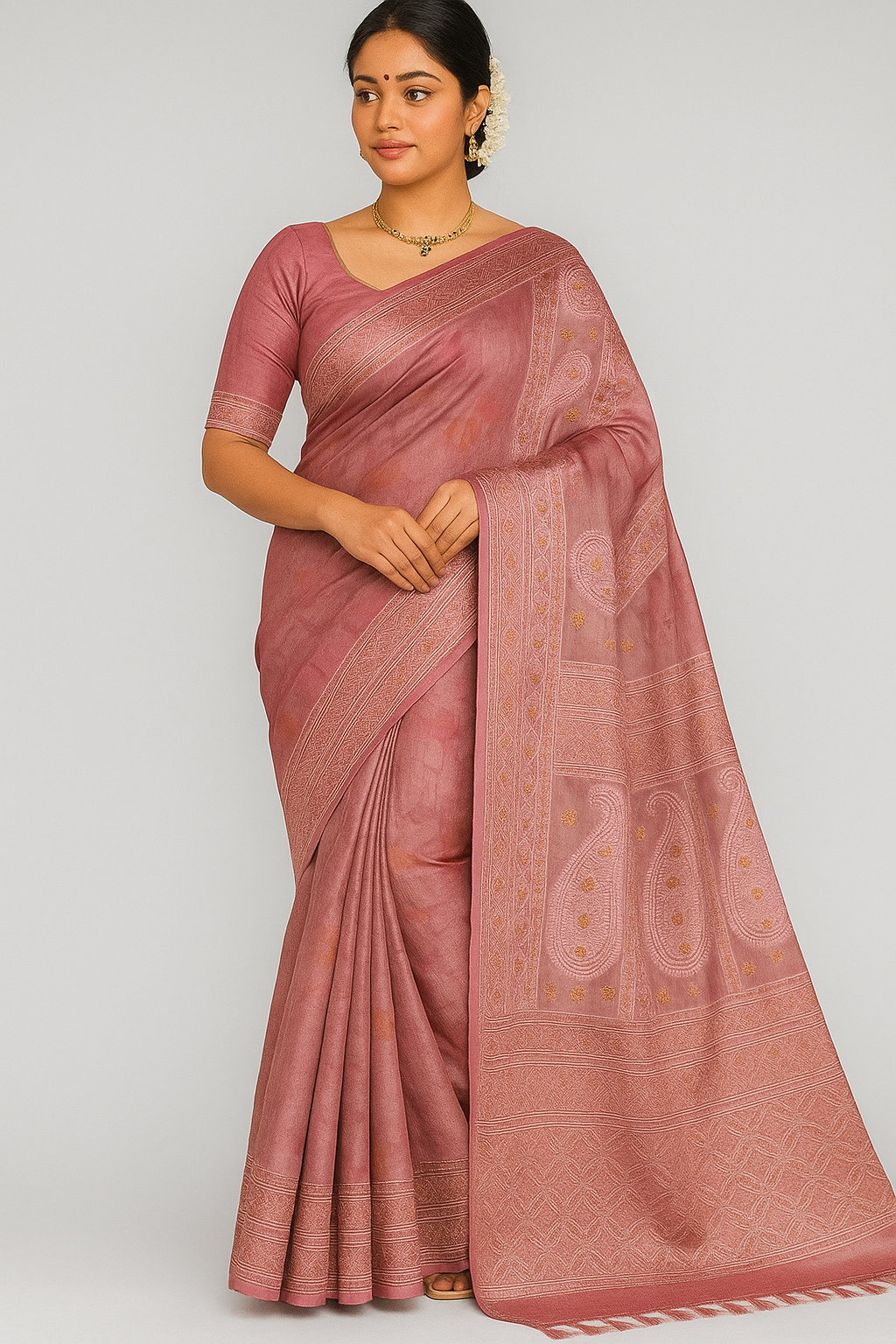 Lucknowi Saree