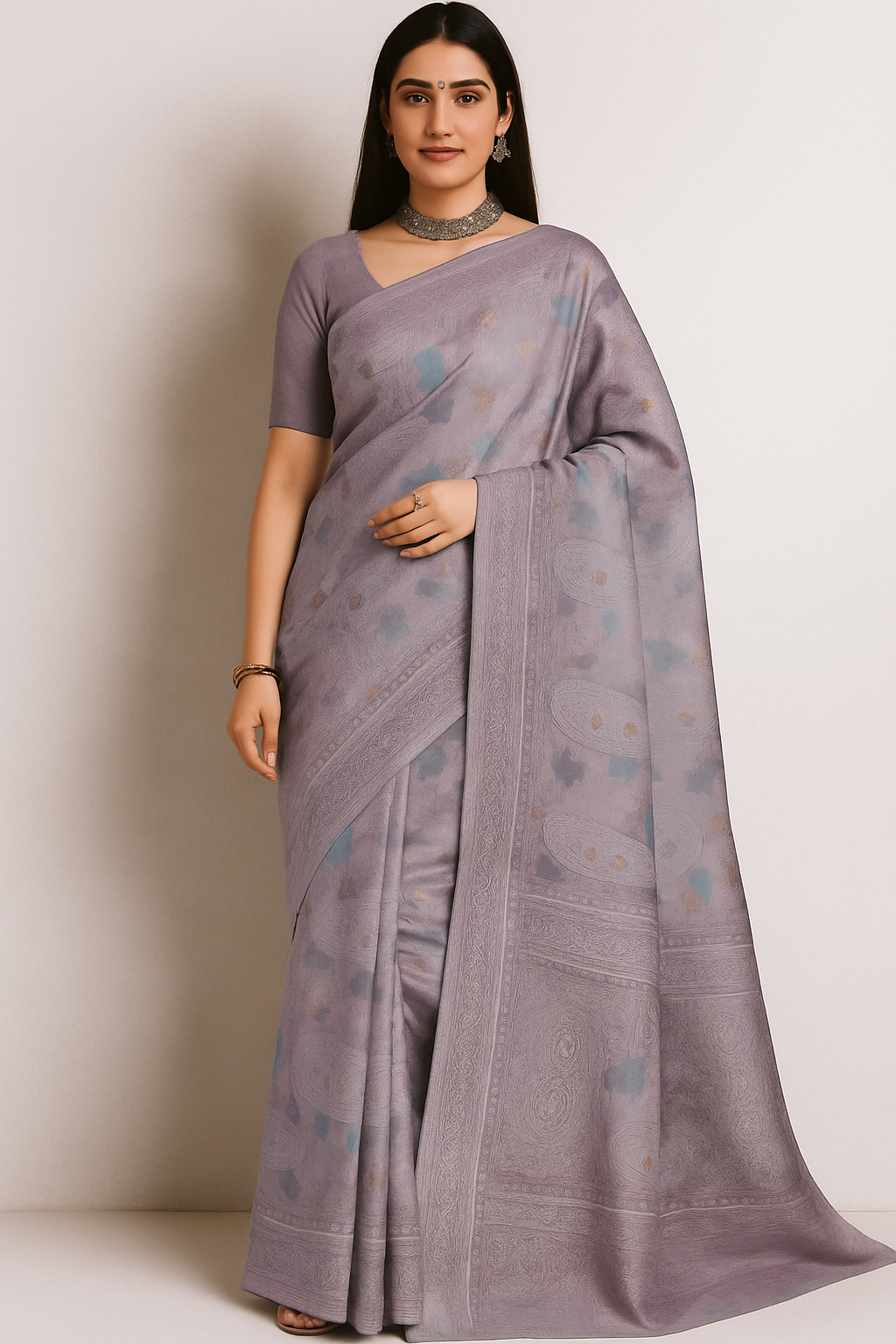 Lucknowi Saree