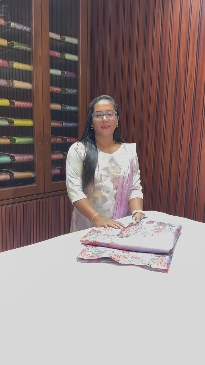 Digital Print Saree